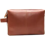 Esquire Dallas Cosmetic Bag, Necessaire, Braun
