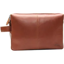 Esquire Dallas Cosmetic Bag, Necessaire, Braun