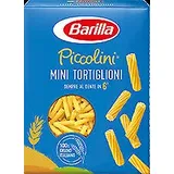 BARILLA ITALIENISCHE HARTWEIZENPASTA "I PICCOLINI"MINI TORTIGLIONI 4 Stück 500gr