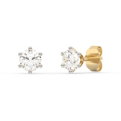Diam Addict Ohrring 585 Gelbgold mit  im Labor gezüchtetem Diamanten