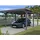 SKANHOLZ Carport Emsland 4,04 x 6,04 m grau inkl. EPDM-Dach