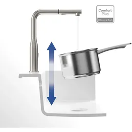Villeroy & Boch Subway Style Shower edelstahl gebürstet 928500LC