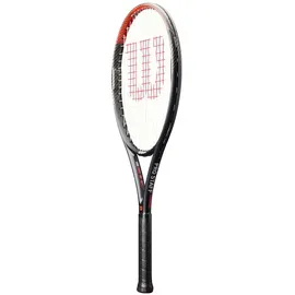 Wilson Pro Staff Precision NXT 26 Tennisschläger, Mit Spin-Effekt-Technologie zur Verbesserung der Ballbewegung, Aus Graphit für zusätzliche Kraft, Farbe: Schwarz/Rot, - besaitet -
