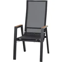 Siena Garden Rondo Relax Move Gartensessel 72 x 59 x 110 cm grau