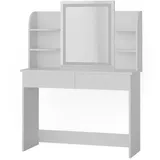 Vicco Schminktisch Charlotte Weiß 106 cm mit LED-Spiegel