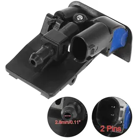 X AUTOHAUX Auto Scheibenwaschduesen Spruehstrahl Links Rechts Scheibenwischer Waschwasserduese fuer BMW X1 E84 X6 E71 E72