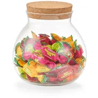 Zeller Glasgefäß mit Korkdeckel, 1050 ml