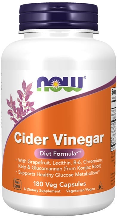 Now Foods Cider Vinegar (180 Kapseln)