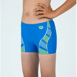 Badehose Boxer Jungen Arena - blau/gelb BLAU 131-140cm 8-9J