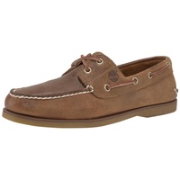 Timberland Classic Boat 2 Eye Brown 7 Wide Fit