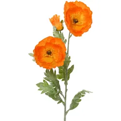 Kunstblume MOHN - orange