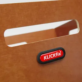 KLICKfix Radkiste Cargo Korb mit Clip braun