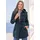 GOLDNER Kurzmantel im Trenchcoat-Stil in marine | Gr.: 42