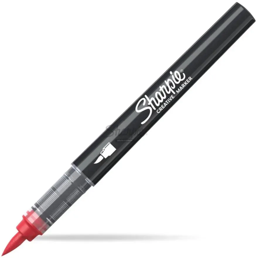 Sharpie 2218113 Marker 1 Stück(e) Pinselspitze Rot