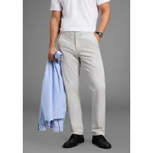MAN'S WORLD Chinohose Regular Grau 54