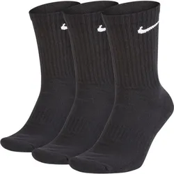 Nike Everyday Cushion Crew Trainingssocken 3er Pack - schwarz 42-46