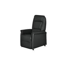 HIMOLLA Fernsehsessel grau - Leder 9773 ¦ grau ¦ Maße (cm): B: 69 H: 110 T: 85.0