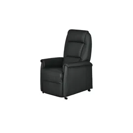 HIMOLLA Fernsehsessel grau - Leder 9773 ¦ grau ¦ Maße (cm): B: 69 H: 110 T: 85.0
