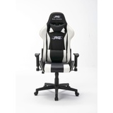 dynamic24 DTG46-120200 Gaming Chair schwarz/weiß