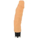 Naturvibrator „Big Vibe“ mit 8 Vibrationsmodi, hautfarben hell