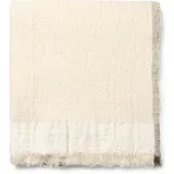 Ferm Living Weaver Bettüberwurf 120 x 170 cm Beige/Off-white