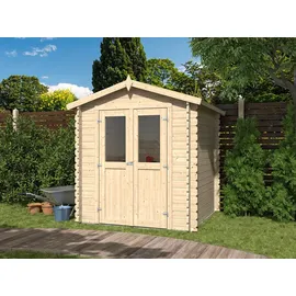 WOODTEX Mini 2 C 1,98 x 1,98 m Natur