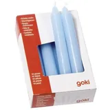 GoKi Geburtstagskerzen Set 10 St. blau 10 cm