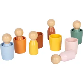 Small Foot Company Montessori Sortierbecher mit Figuren