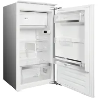 D (A bis G) BAUKNECHT Einbaukühlschrank "KSI 10GF3" Kühlschränke Gr. Rechtsanschlag, silberfarben (eh19) Einbaukühlschränke mit Gefrierfach