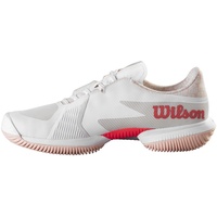 Wilson Kaos Swift 1.5 Sneaker, White/White/Tropical Peach, 38