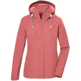 KILLTEC Damen Funktionsjacke wasserdicht/Outdoorjacke mit abzippbarer Kapuze KOS 61 WMN JCKT, hell sienna rot, 48,