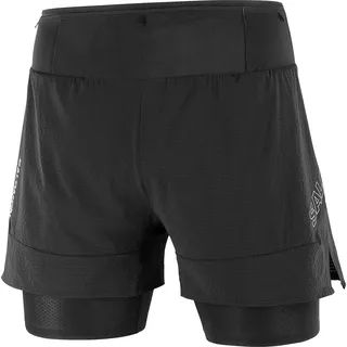 Salomon Herren Sense 2in1 Shorts (Größe M, schwarz)