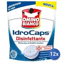 12x Omino bianco Fleckenentferner für Textilien Tabs, 10-teilig, Hygiene