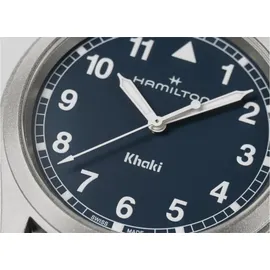 Hamilton Khaki Field Quarz Blau