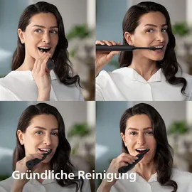 Philips Sonicare 4100 Series HX3683/54 Schwarz + Reiseetui