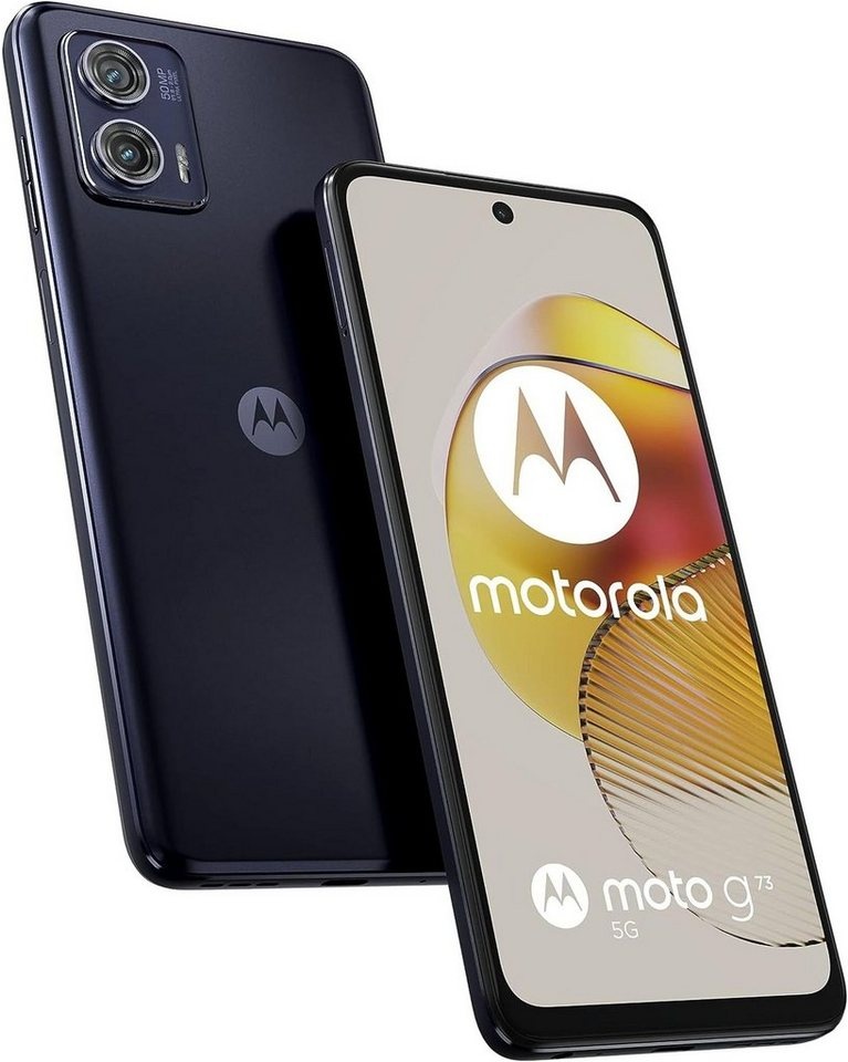Motorola Moto G73 blau Smartphone