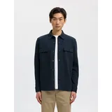 Selected Sweatjacke SLHJACKIE SWEAT JACKET NOOS Blau L