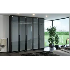 Dreamer eXpress Drehtürenschrank Dreamer 252,8 x 236 x 58 cm Schwarz