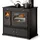 prometey ltd Küchenofen Holzherd P ECO INOX Edelstahlbackfach, rechte Version