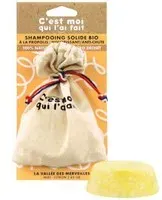 C'EST MOI QUI L'AI FAIT Shampooing solide bio miel et citron 65 g