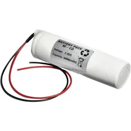 EMMERICH 24D4000S Notleuchten-Akku Kabel 2.4V 4000 mAh