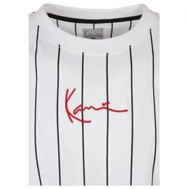Karl Kani Small Signature Pinstripe Weiß M