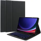 TECH-PROTECT SC Pen + Tastaturhülle für Samsung Galaxy Tab S9 FE+ Schwarz