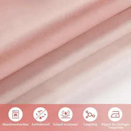 luxuskollektion Duschvorhang 180 x 200 cm rosa