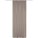 Schmidt Fertiggardine Eskimo 135 x 225 cm Polyester Grau Taupe
