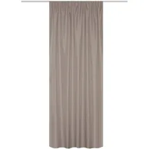 Schmidt Fertiggardine Eskimo 135 x 225 cm Polyester Grau Taupe