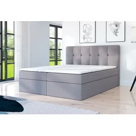 A&J MöbelLand REF 160 x 200 cm H2 Grau