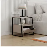 Decortie Nachtschrank Pal 45 x 41 x 50 cm Braun