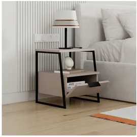 Decortie Nachtschrank Pal 45 x 41 x 50 cm Braun