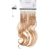 Balmain Micro Ring Extensions Human Hair 50 Stück 40 Cm Länge Farbe Light Ash Blonde